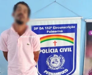 HOMEM É PRESO EM FLAGRANTE POR AGREDIR E AMEAÇAR DE MORTE A COMPANHEIRA EM PALMEIRINA